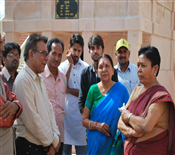 Anandiben Patel At 51 Shaktipeeth (Ambaji)