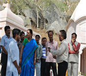 Anandiben Patel At 51 Shaktipeeth (Ambaji)