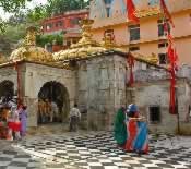 Original temple at Jwalamukhi, Himachal Pradesh 