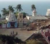 Original temple at Lanka Shakti Pith, Shree Lanka